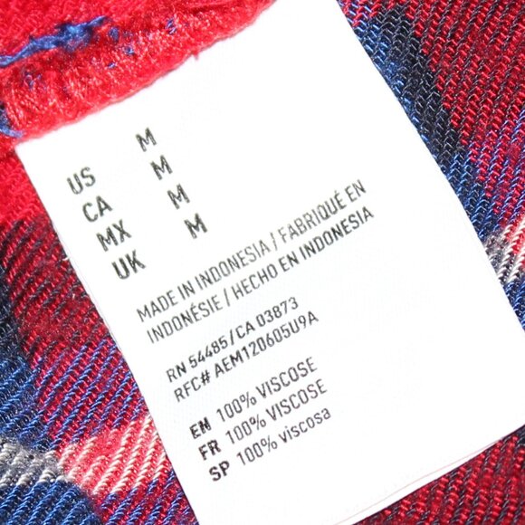 American Eagle Boyfriend Fit Flannel - Picture 2 of 9